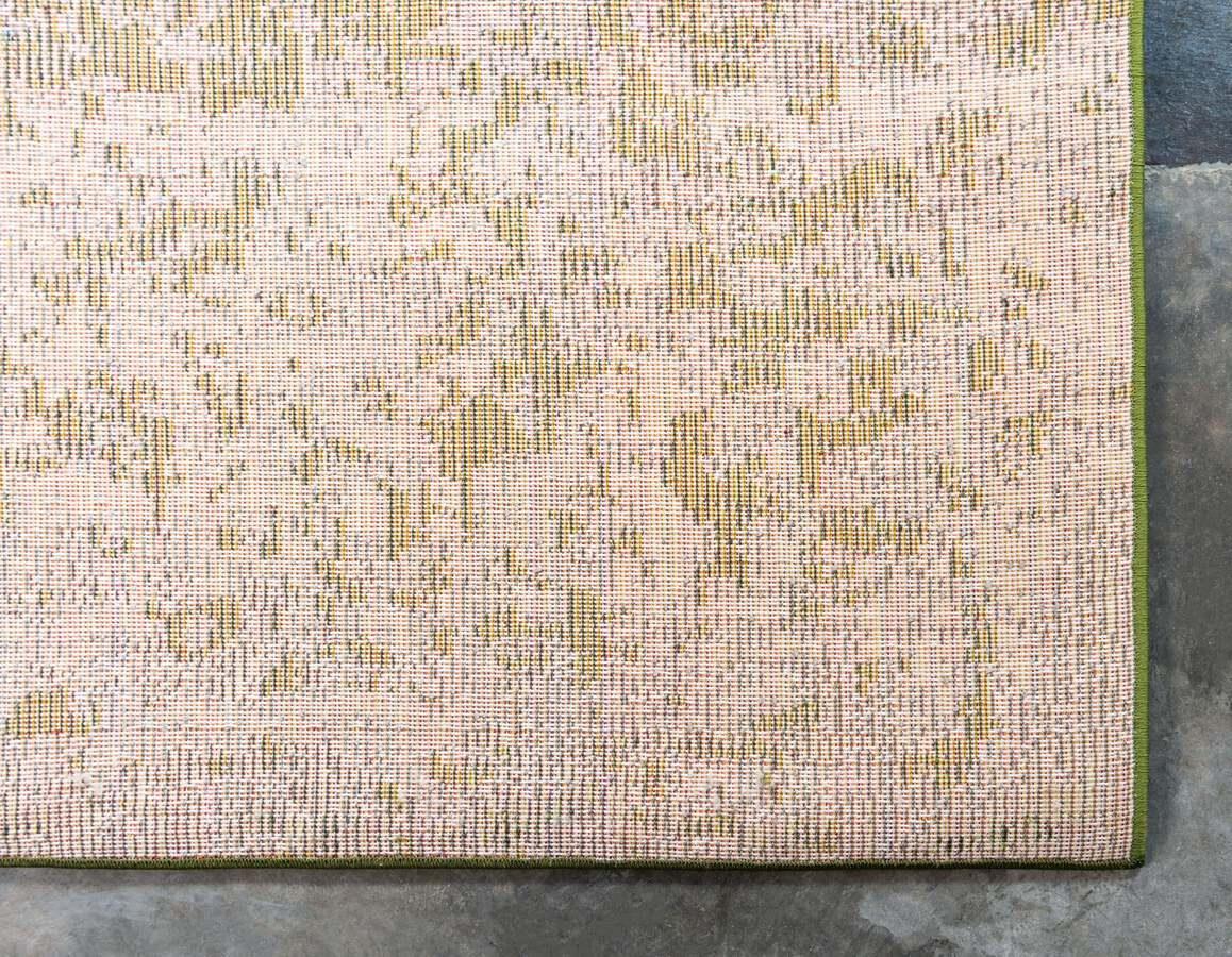 Unique Loom Indoor Rugs - Estrella Modern 10x13 Rectangular Rug Blue