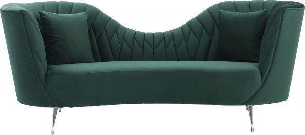 Tov Furniture Sofas & Couches - Eva Forest Green Velvet Sofa