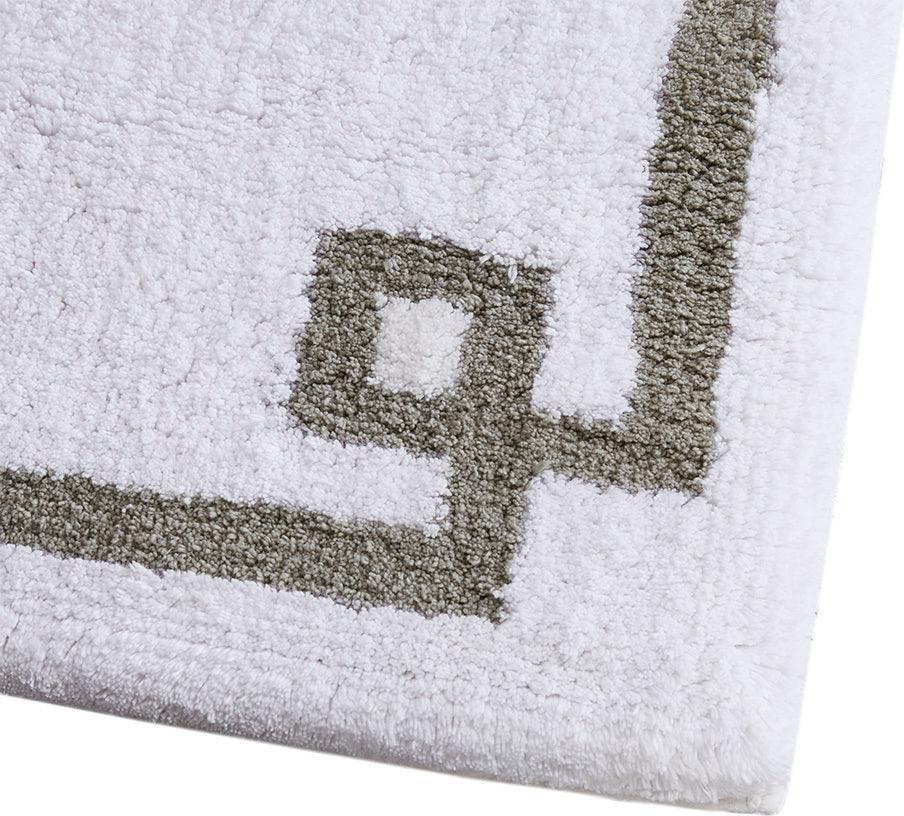 Olliix.com Bath Rugs - Evan 24x40" Bath Rug White