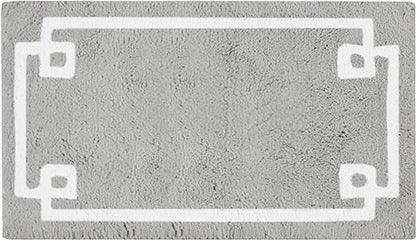 Olliix.com Bath Rugs - Evan 24x72" Bath Rug Grey