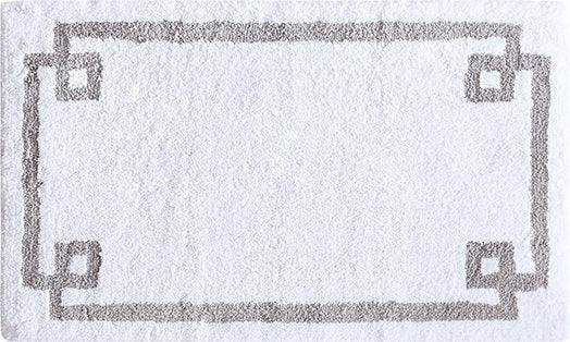 Olliix.com Bath Rugs - Evan 24x72" Bath Rug White