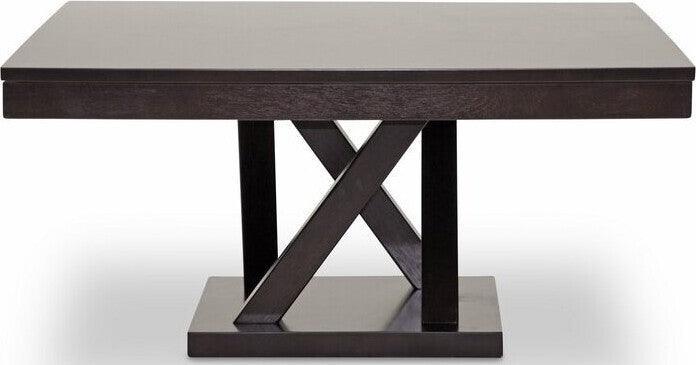 Wholesale Interiors Coffee Tables - Everdon Modern Coffee Table Dark Brown