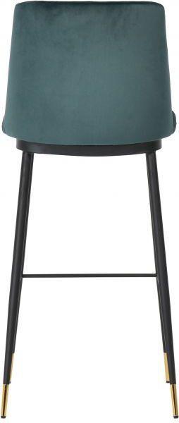 Tov Furniture Barstools - Evora Green Velvet Counter Stool (Set of 2)