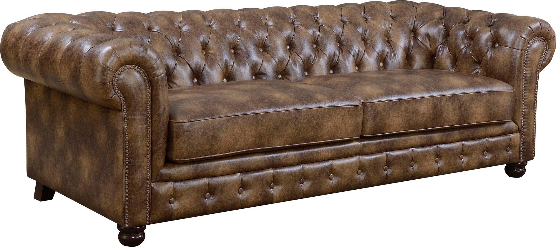 Elements Sofas & Couches - Fallon Sofa Brown