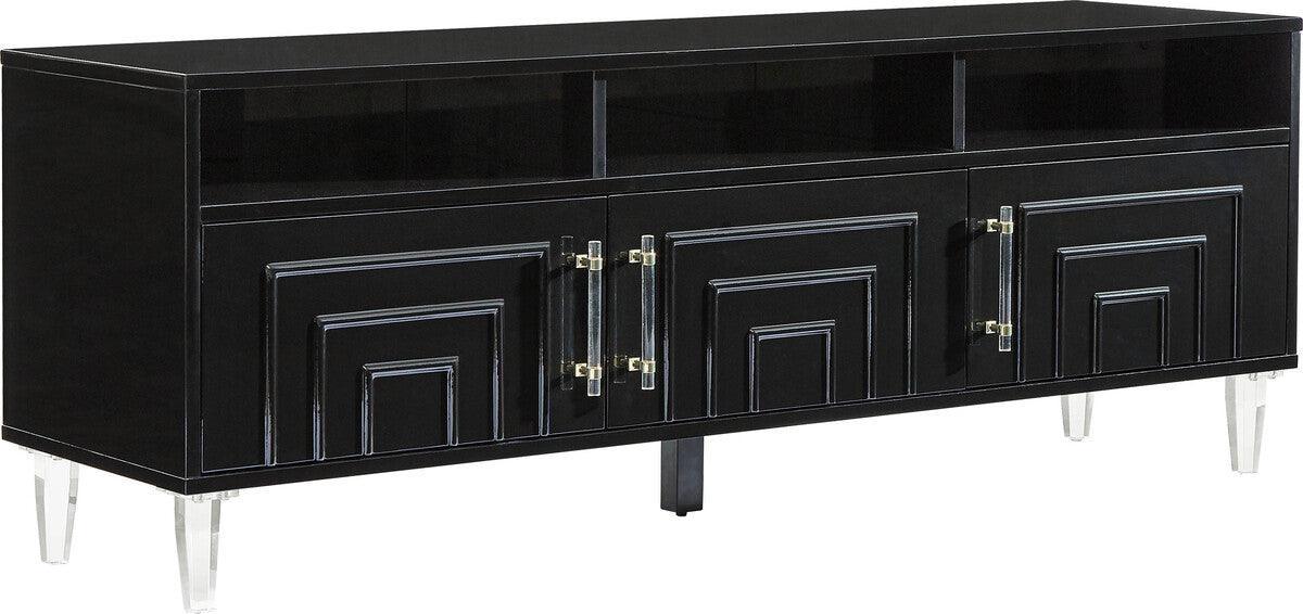 Tov Furniture TV & Media Units - Famke Black Media Console