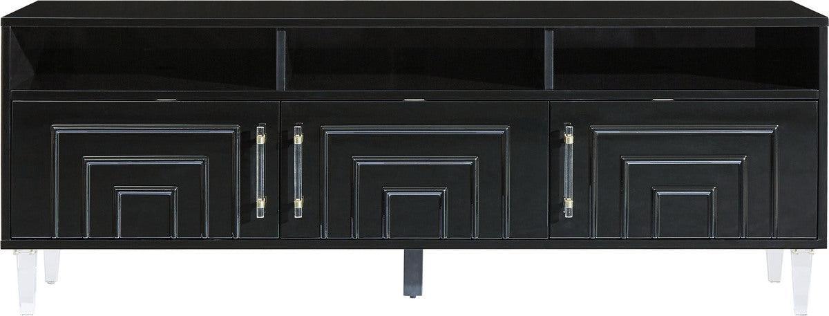 Tov Furniture TV & Media Units - Famke Black Media Console