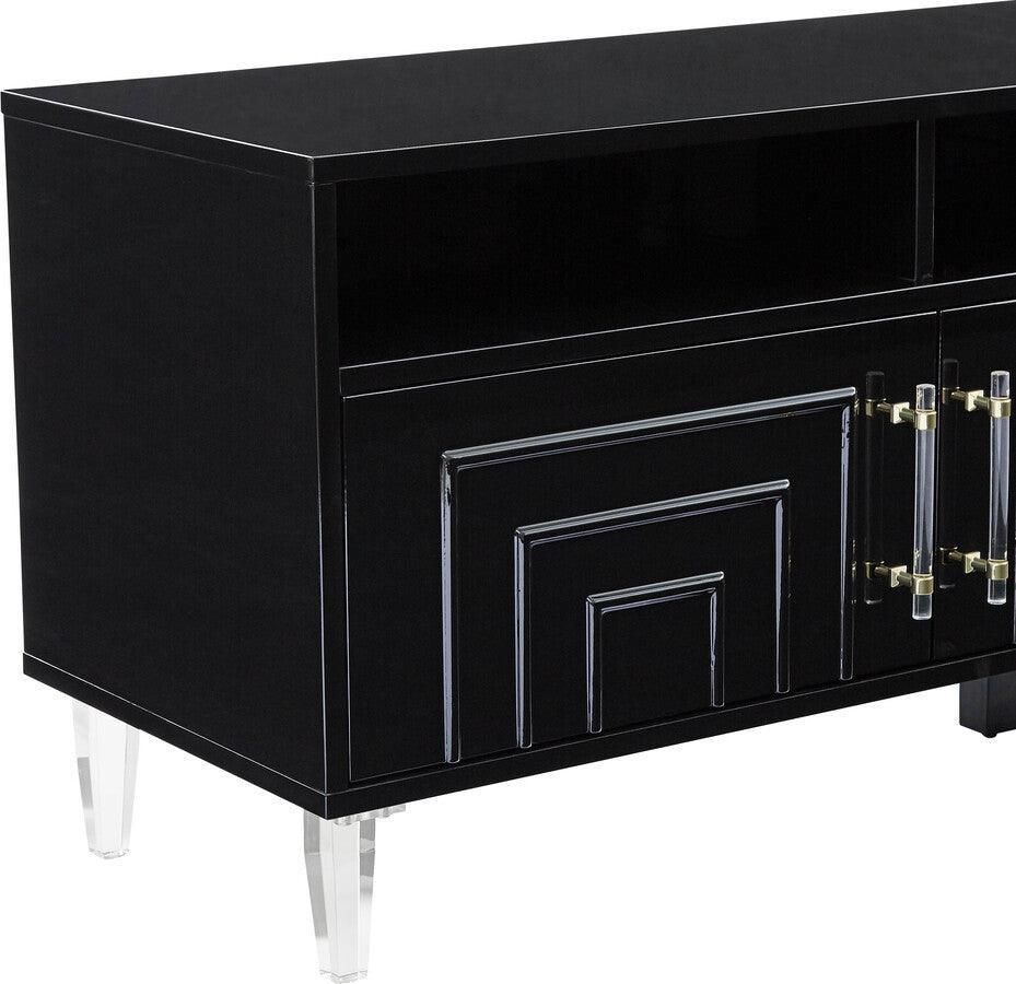 Tov Furniture TV & Media Units - Famke Black Media Console