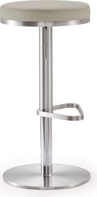 Tov Furniture Barstools - Fano Light Gray Stainless Steel Barstool