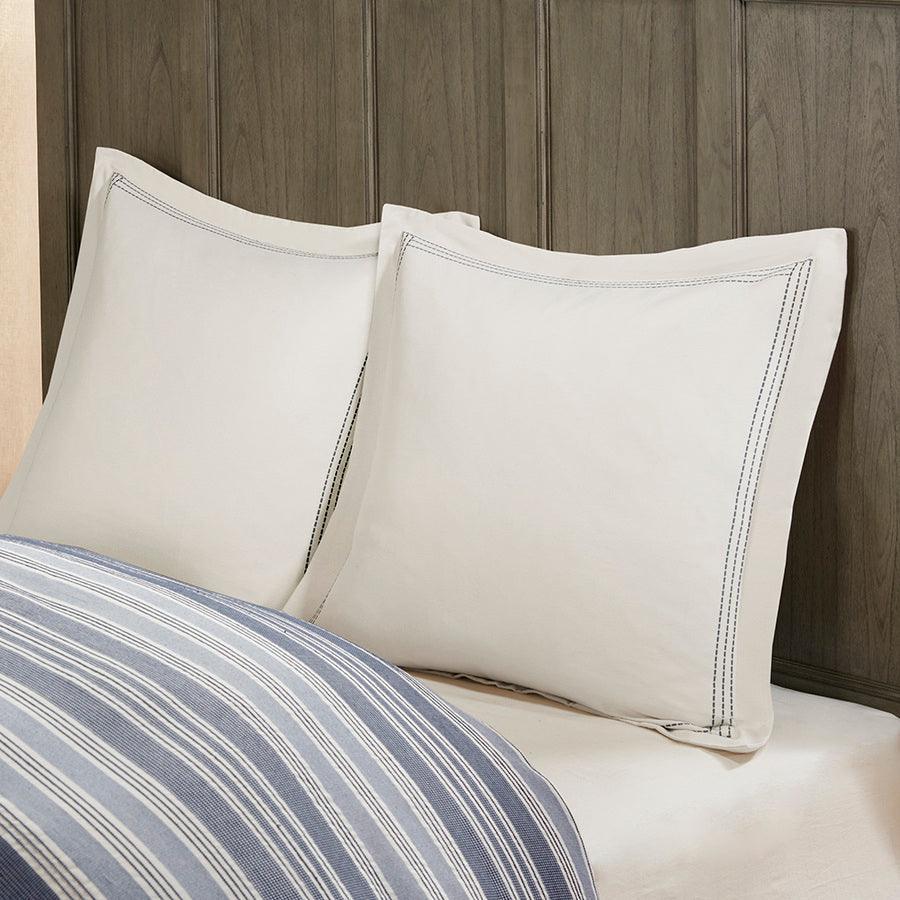 Olliix.com Comforters & Blankets - Farmhouse Coastal Comforter Set Blue King