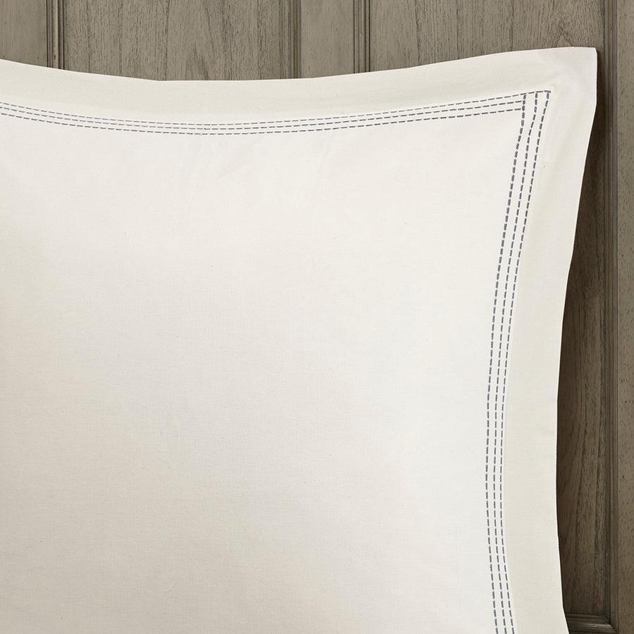 Olliix.com Comforters & Blankets - Farmhouse Coastal Comforter Set Blue King