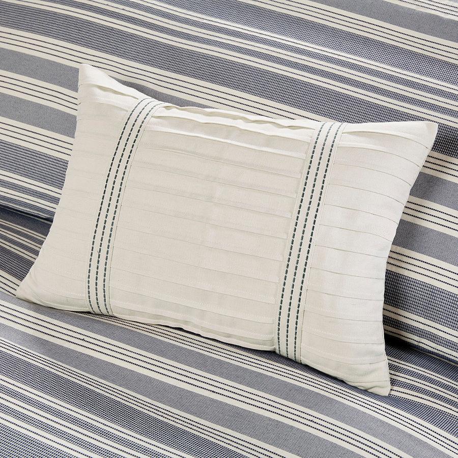 Olliix.com Comforters & Blankets - Farmhouse Coastal Comforter Set Blue King