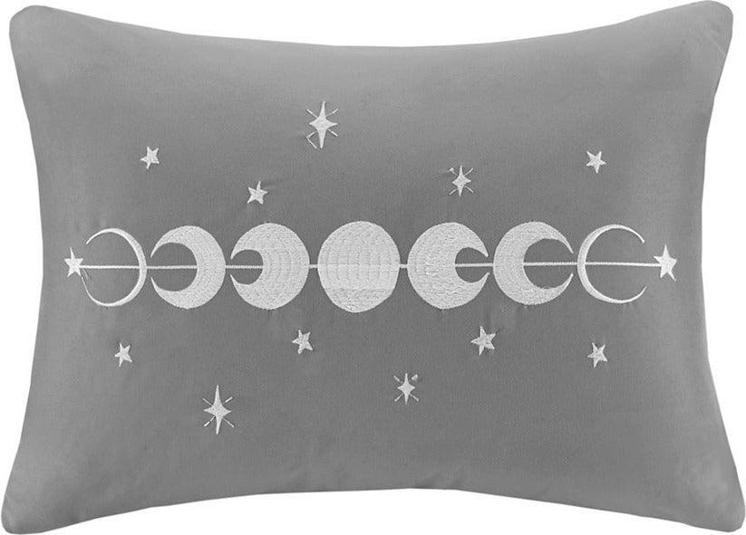 Olliix.com Comforters & Blankets - Felicia Full/Queen Comforter (Set) Gray