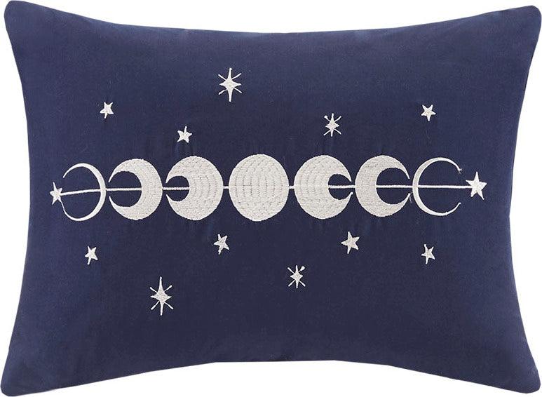 Olliix.com Comforters & Blankets - Felicia Full/Queen Comforter (Set) Navy