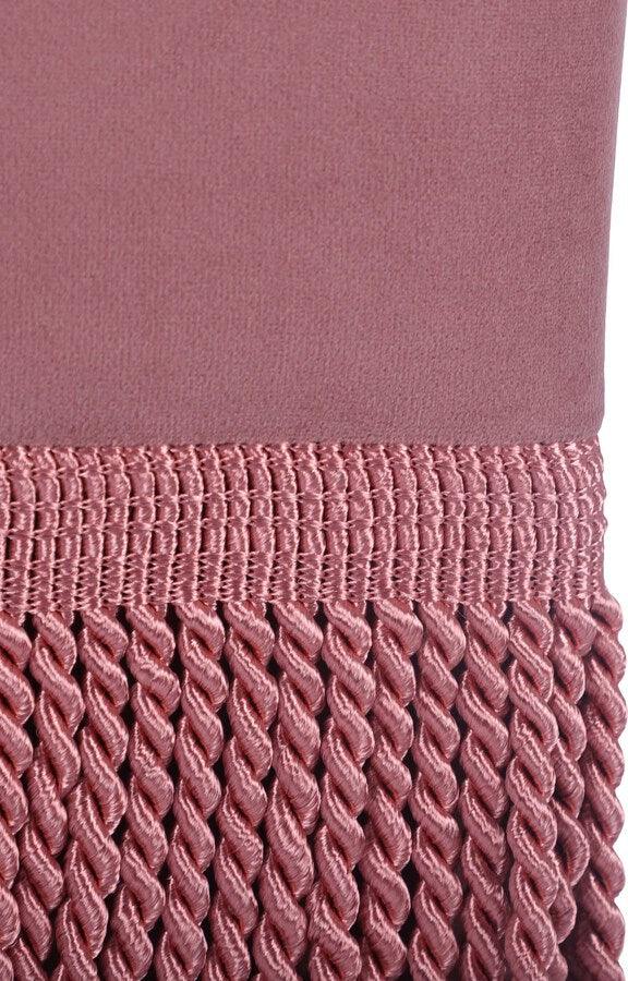 Tov Furniture Ottomans & Stools - Fenn Mauve Velvet Ottoman