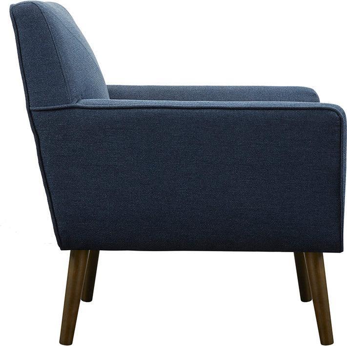 Olliix.com Accent Chairs - Finley Mid Century Accent Chair Blue