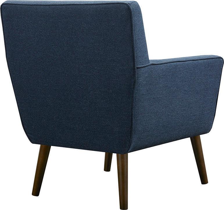Olliix.com Accent Chairs - Finley Mid Century Accent Chair Blue