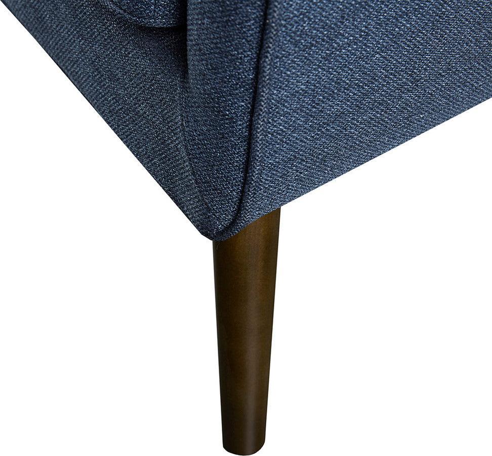 Olliix.com Accent Chairs - Finley Mid Century Accent Chair Blue