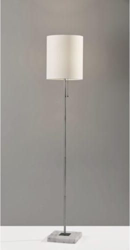 Adesso Floor Lamps - Fiona Floor Lamp- Steel