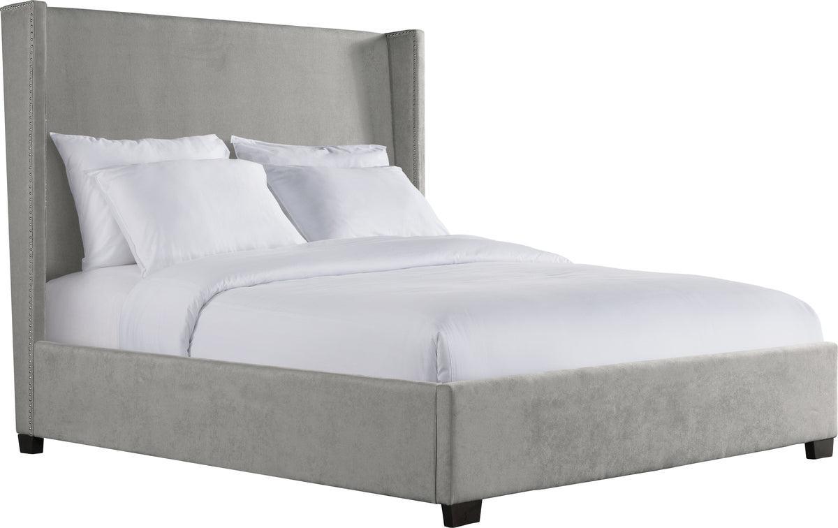 Elements Beds - Fiona King Upholstered Bed Gray