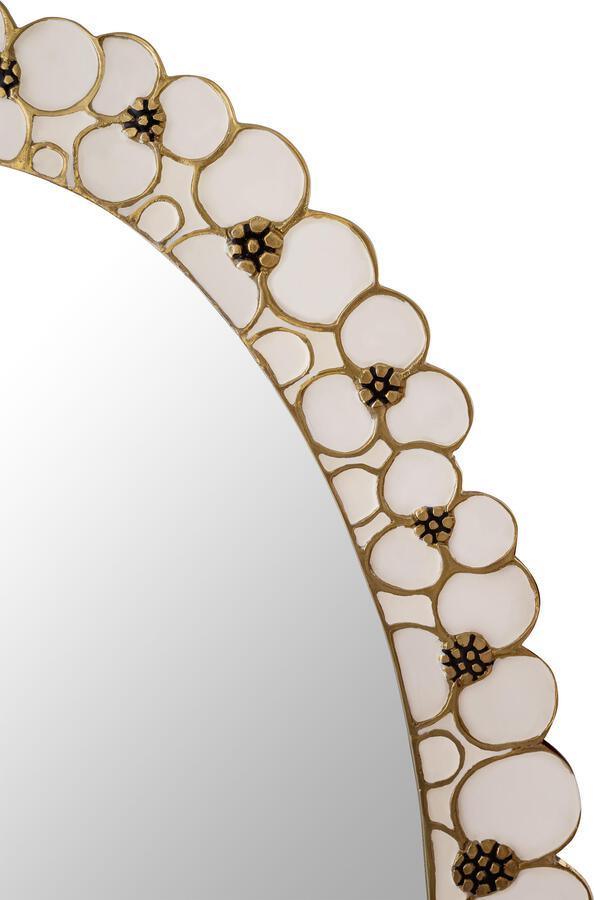 Tov Furniture Mirrors - Flor Handpainted Mirror