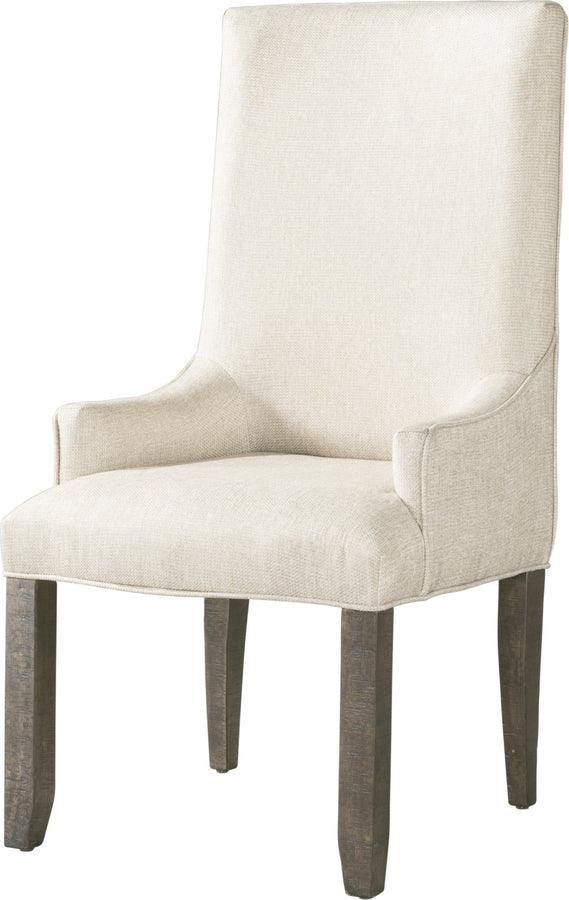Elements Dining Sets - Flynn 7PC Dining Set-Table, 4 Wooden Side Chairs & 2 Parson Chairs