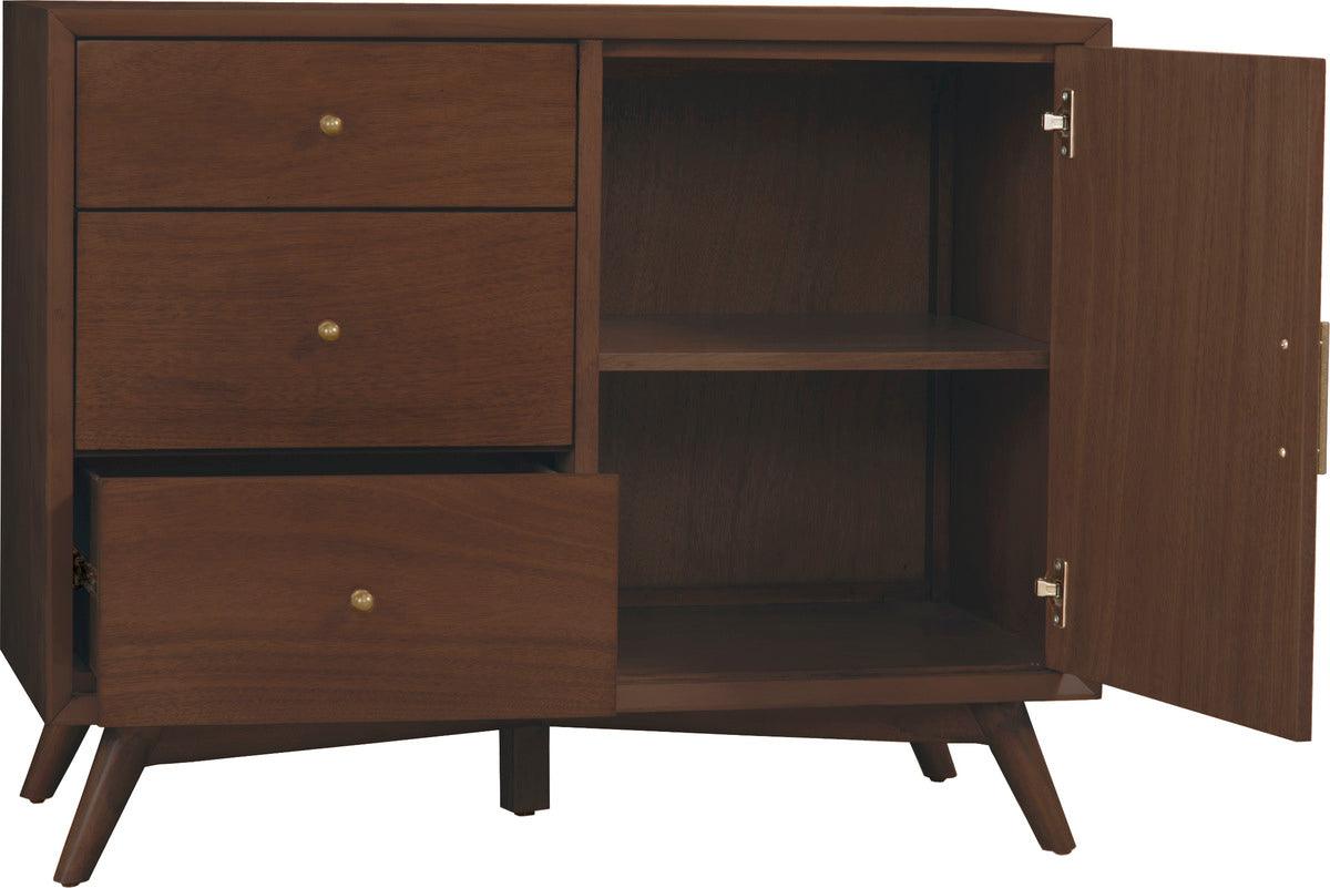 Alpine Furniture Buffets & Cabinets - Flynn Accent Cabinet, Walnut