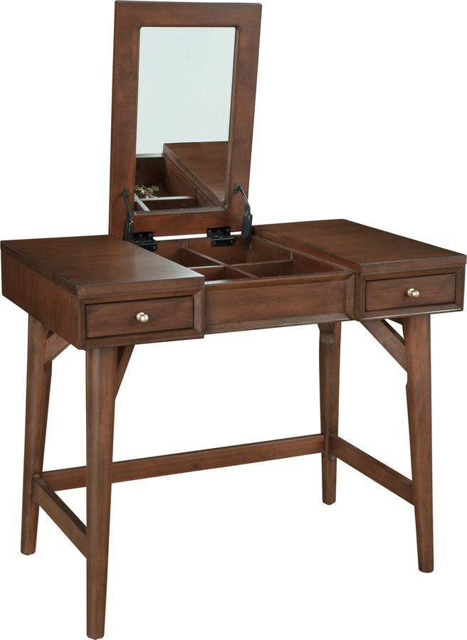 Alpine Furniture Bedroom Vanity - Flynn Bedroom Vanity, Walnut