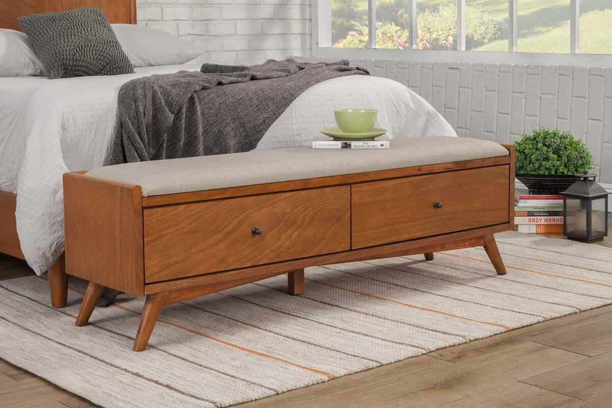 Alpine Furniture Benches - Flynn Bench Acorn