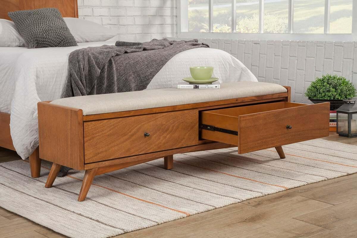 Alpine Furniture Benches - Flynn Bench Acorn