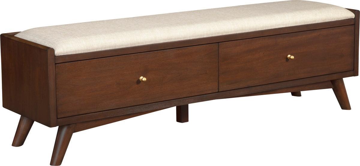 Alpine Furniture Benches - Flynn Bench, Walnut