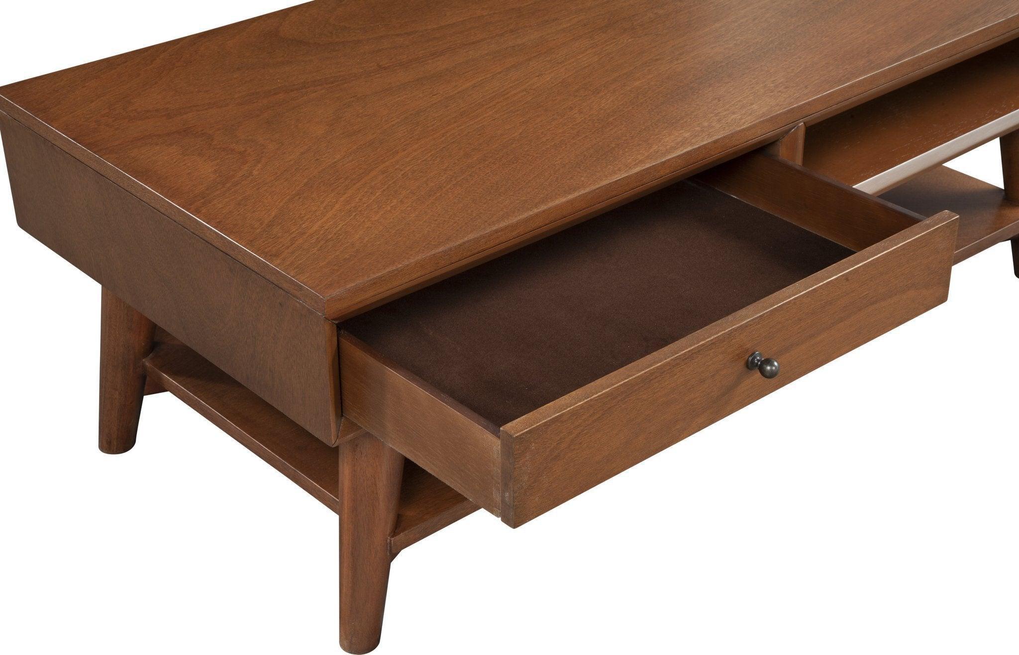 Alpine Furniture Coffee Tables - Flynn Coffee Table Acorn
