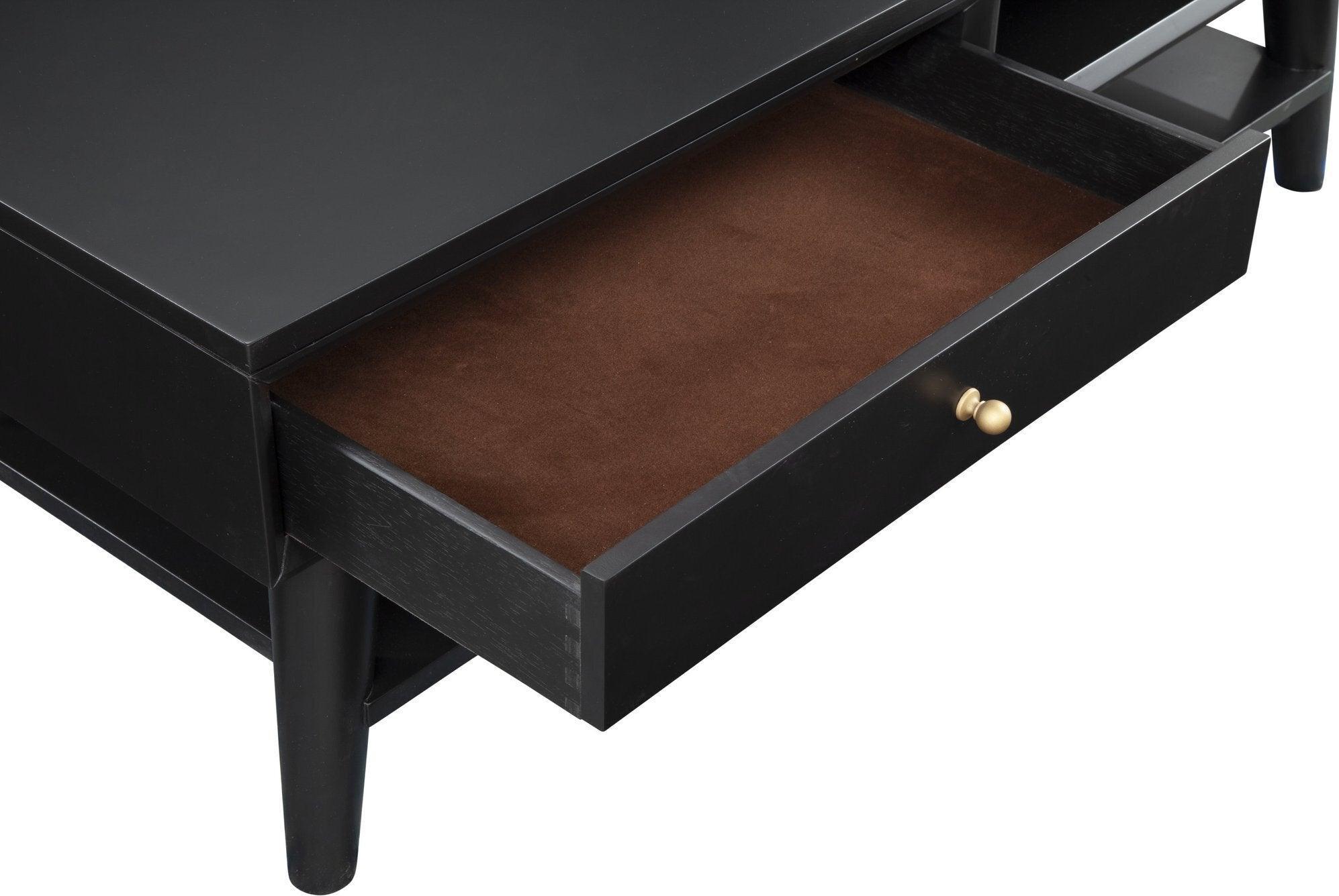 Alpine Furniture Coffee Tables - Flynn Coffee Table Black