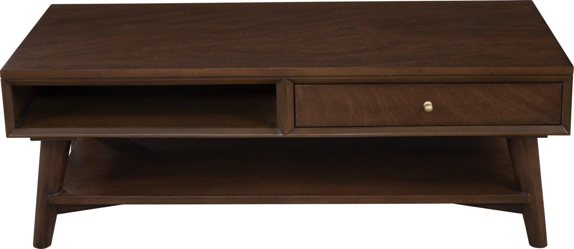 Alpine Furniture Coffee Tables - Flynn Coffee Table Walnut