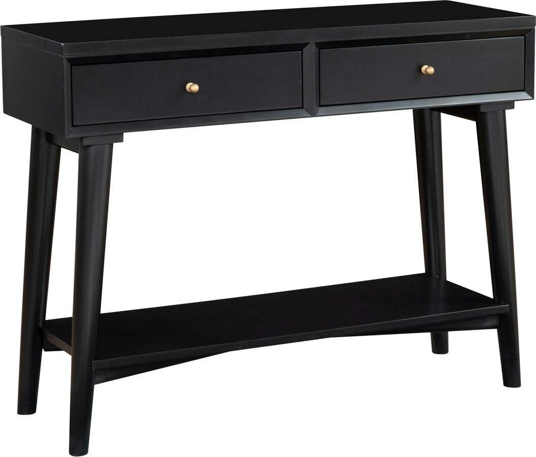 Alpine Furniture Consoles - Flynn Console Table Black