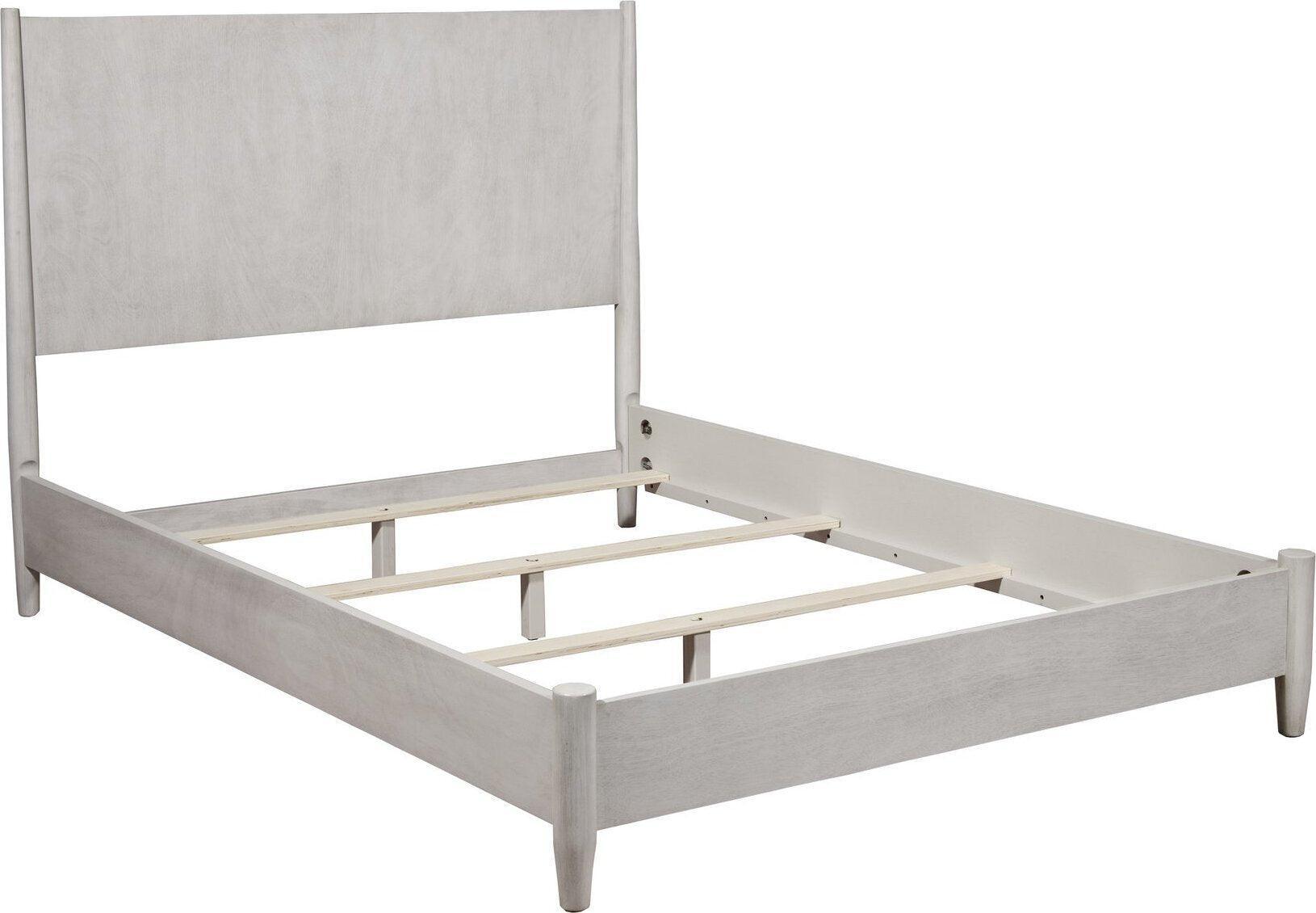 Alpine Furniture Beds - Flynn Full Size Panel Bed Gray