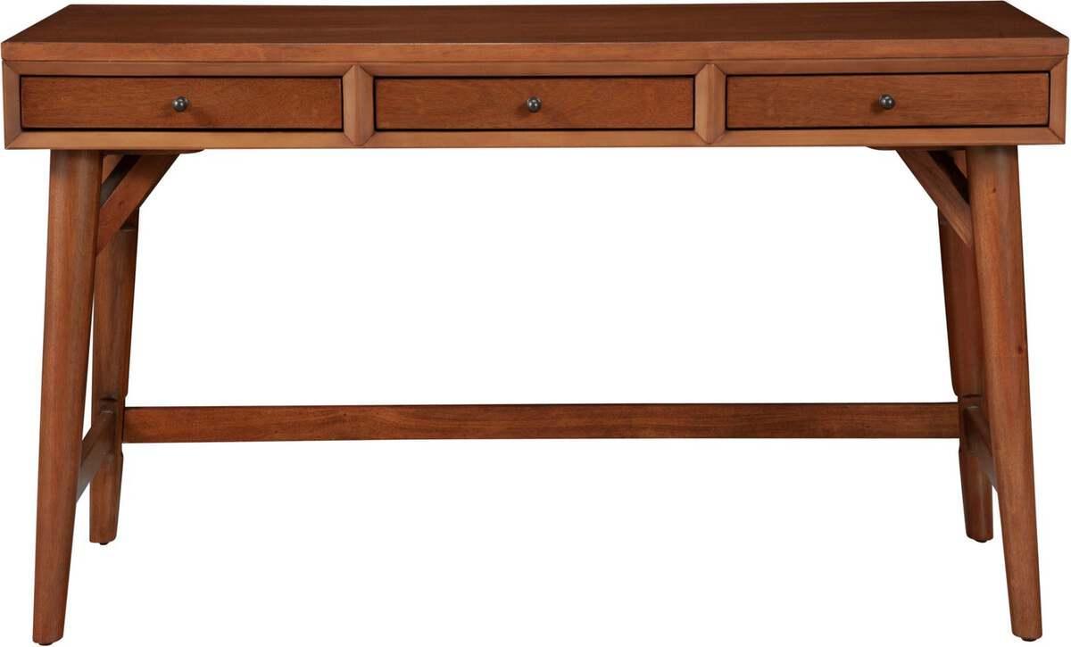 Alpine Furniture Desks - Flynn Large Desk, Acorn