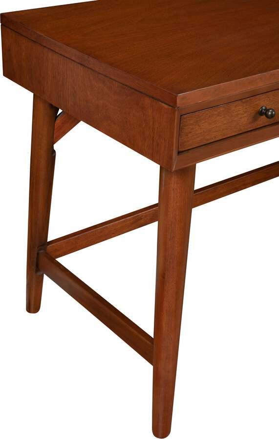 Alpine Furniture Desks - Flynn Large Desk, Acorn