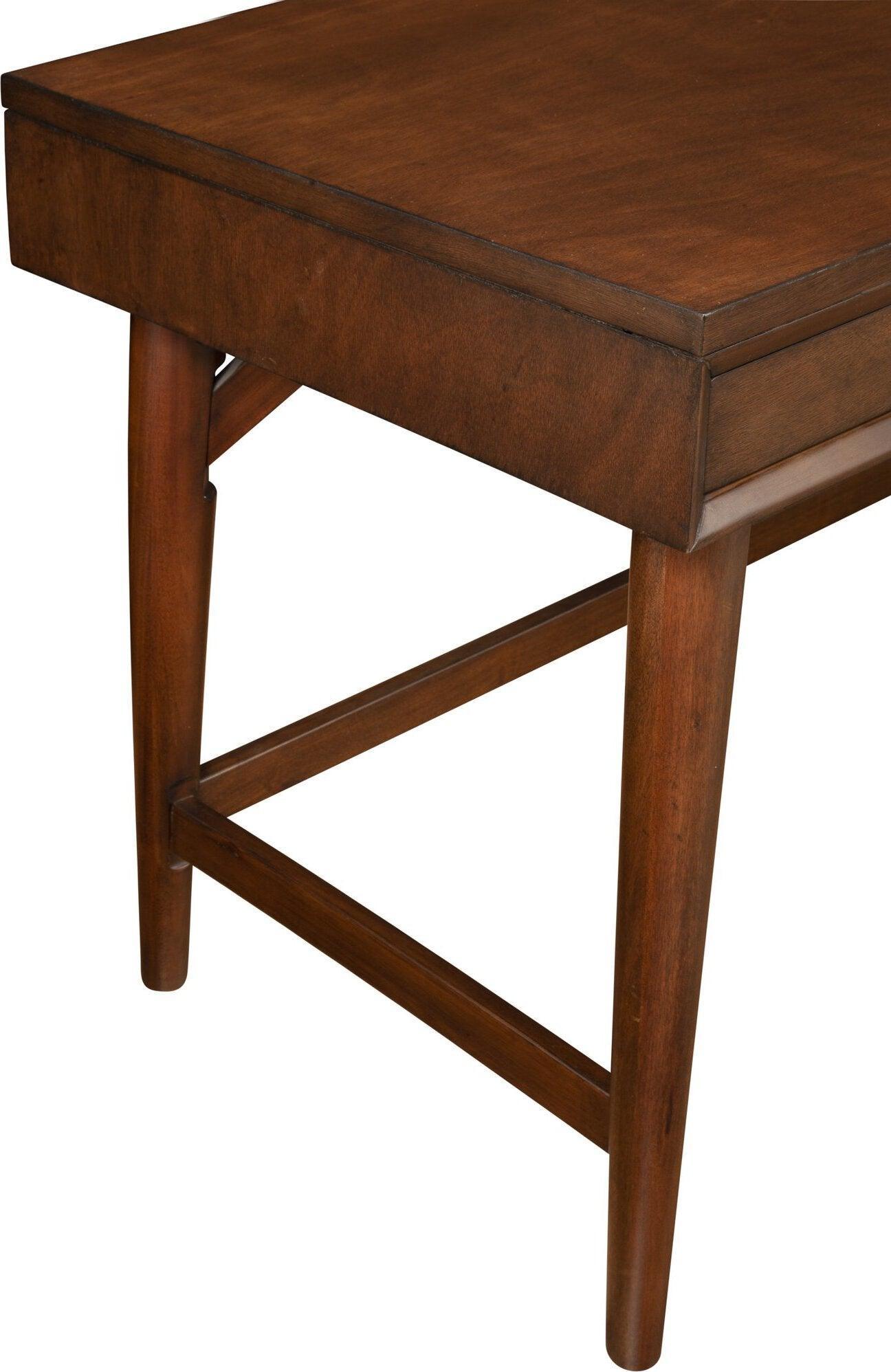 Alpine Furniture Desks - Flynn Large Desk Walnut