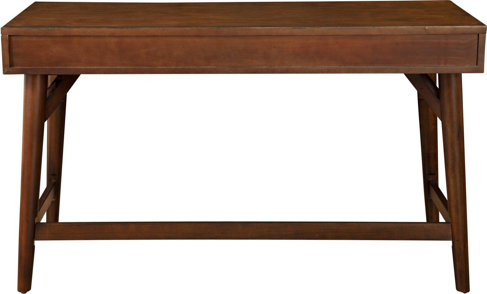 Alpine Furniture Desks - Flynn Large Desk Walnut