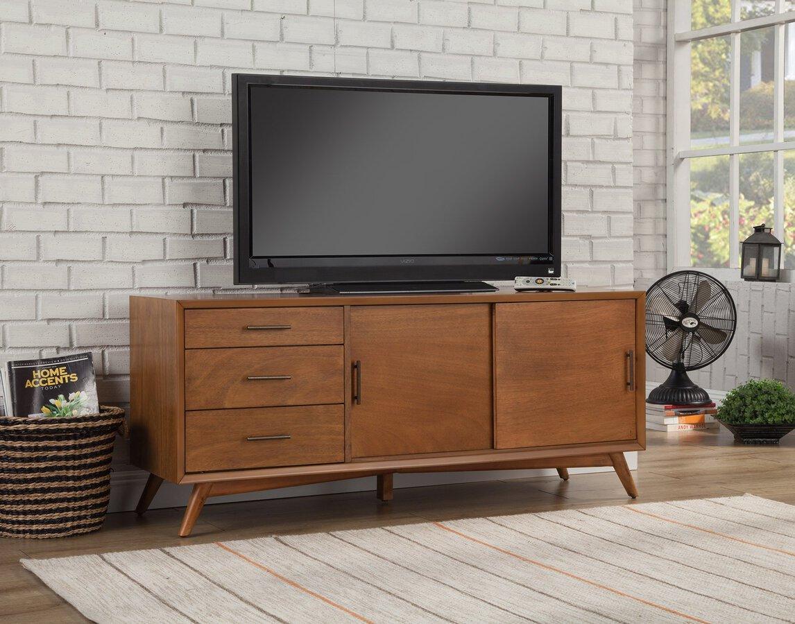 Alpine Furniture TV & Media Units - Flynn Large TV Console Acorn