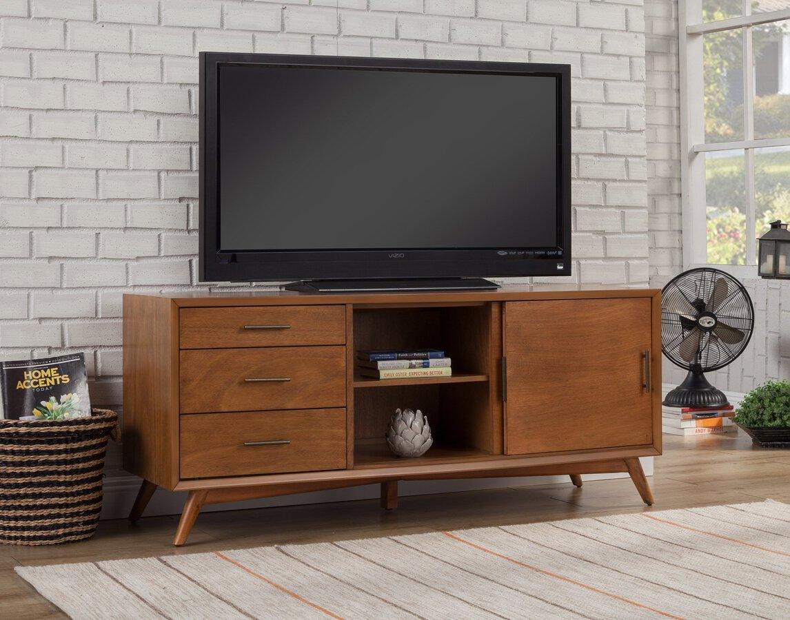 Alpine Furniture TV & Media Units - Flynn Large TV Console Acorn