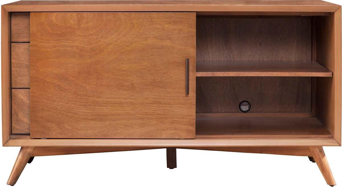 Alpine Furniture TV & Media Units - Flynn Small TV Console Acorn