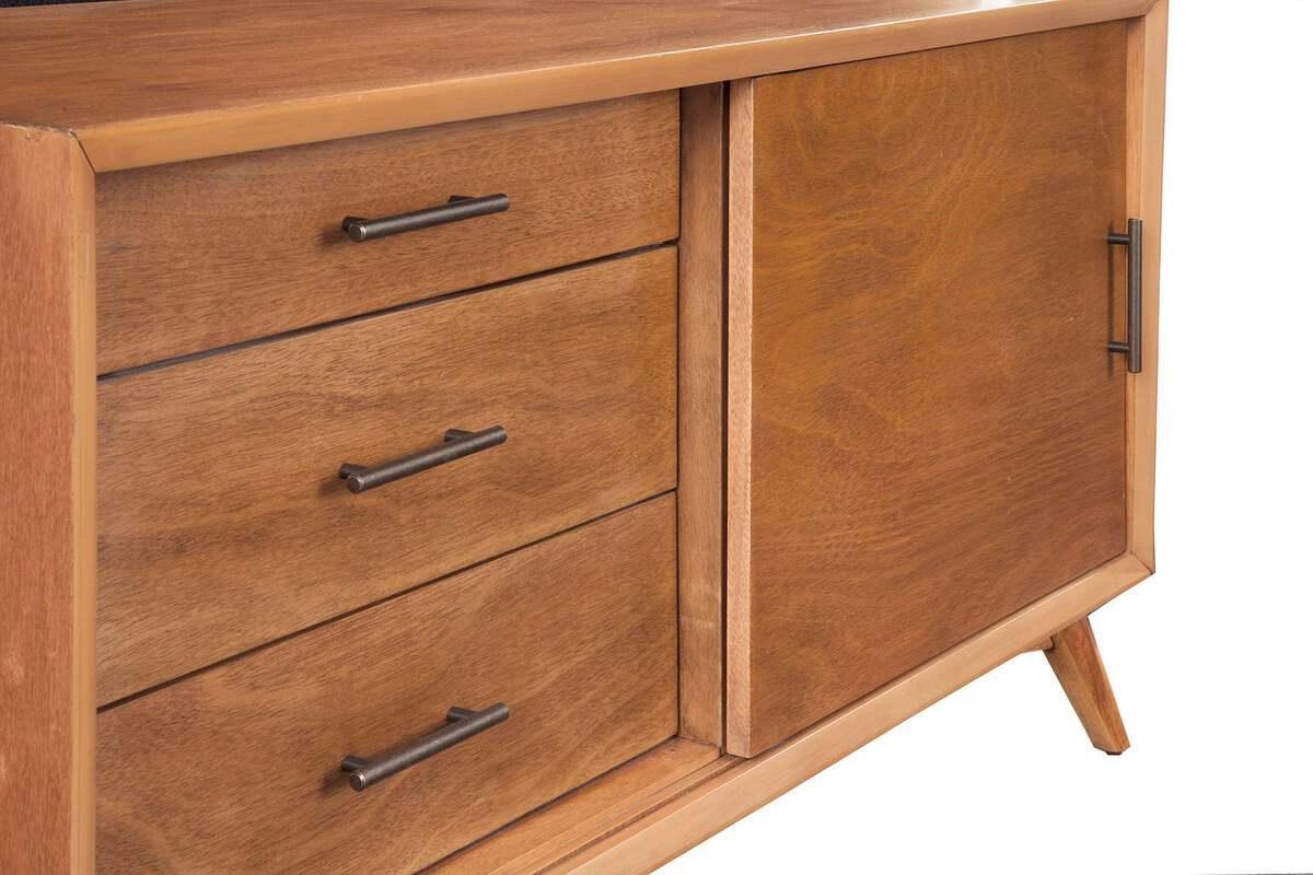 Alpine Furniture TV & Media Units - Flynn Small TV Console Acorn