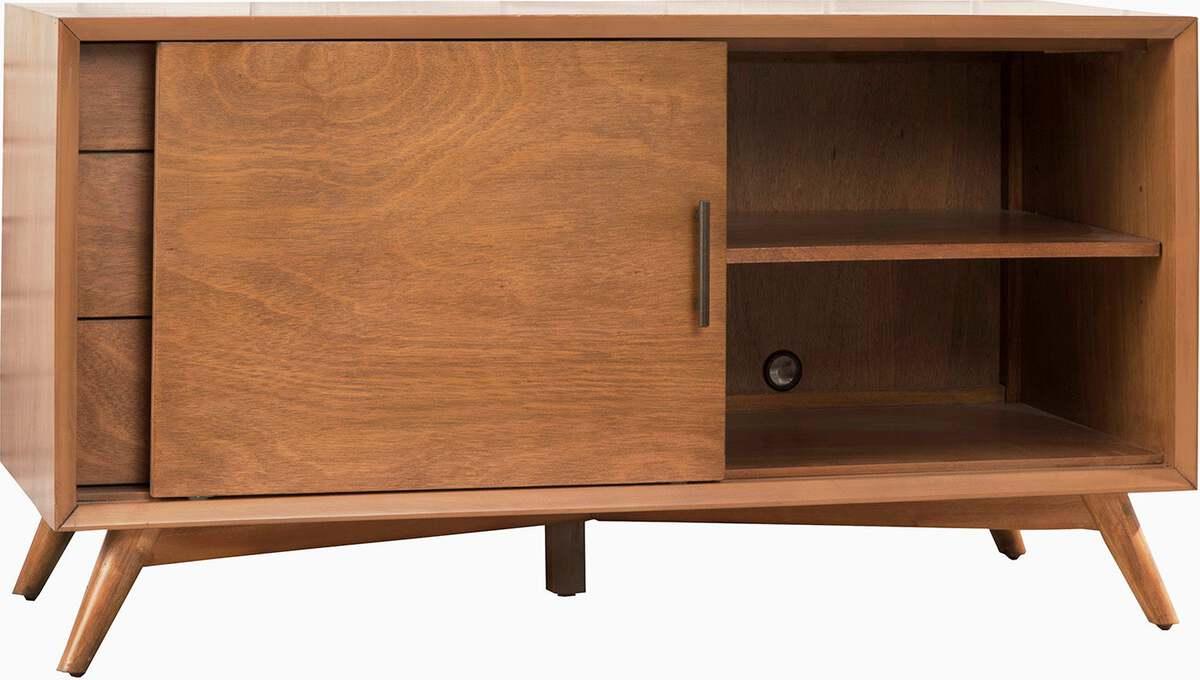 Alpine Furniture TV & Media Units - Flynn Small TV Console Acorn