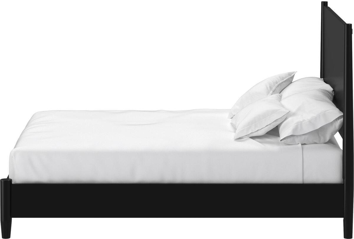 Alpine Furniture Beds - Flynn Standard King Panel Bed Black