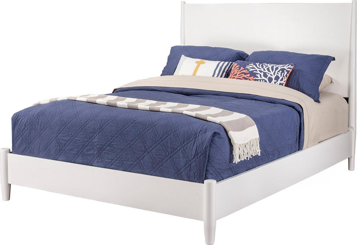 Alpine Furniture Beds - Flynn Standard King Platform Bed, White