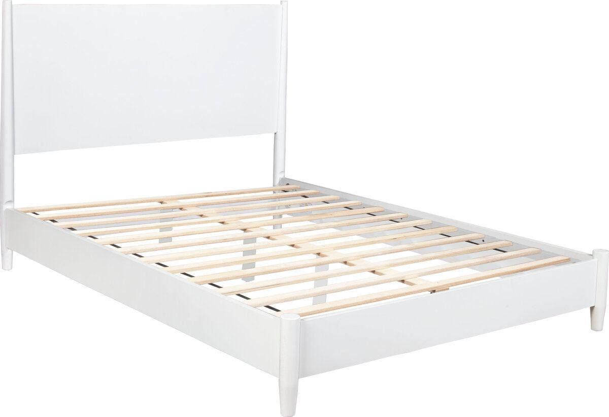 Alpine Furniture Beds - Flynn Standard King Platform Bed, White