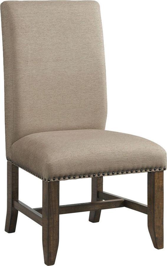Elements Dining Sets - Francis 7 Piece Dining Set-Table & 6 Fabric Side Chairs