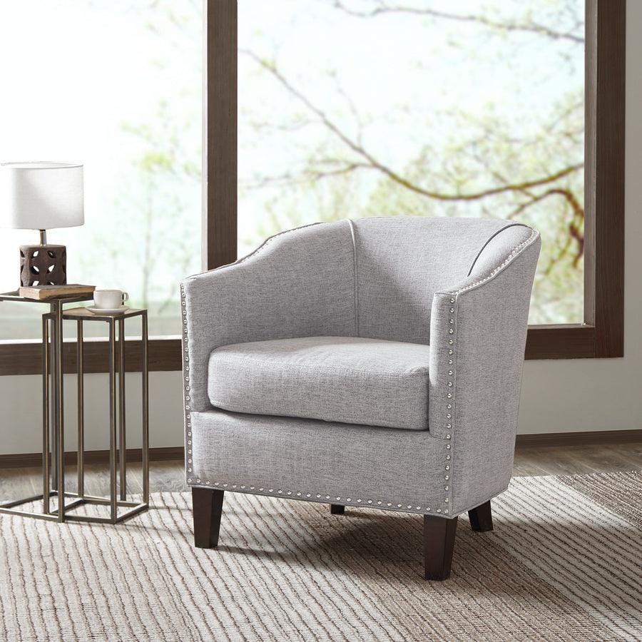 Olliix.com Accent Chairs - Fremont Barrel Arm Chair Cream