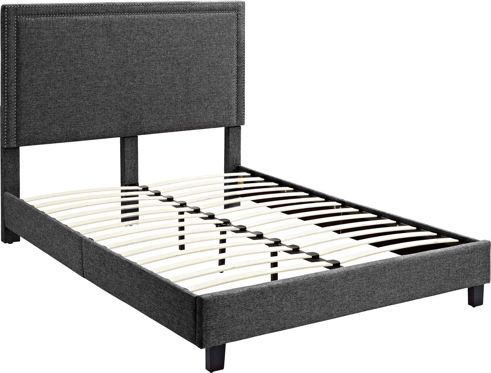 Elements Beds - Full Platform Bed Charcoal